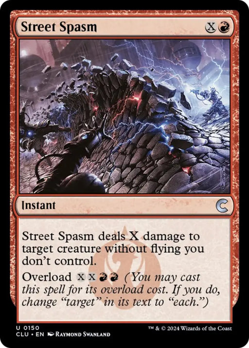 Street Spasm [Ravnica: Clue Edition] - MTG Single