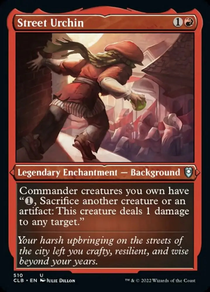 Street Urchin (Foil Etched) [Commander Legends: Battle for Baldur’s Gate] - MTG Single