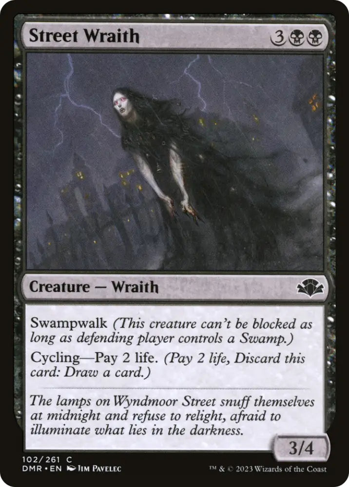 Street Wraith [Dominaria Remastered] - MTG Single
