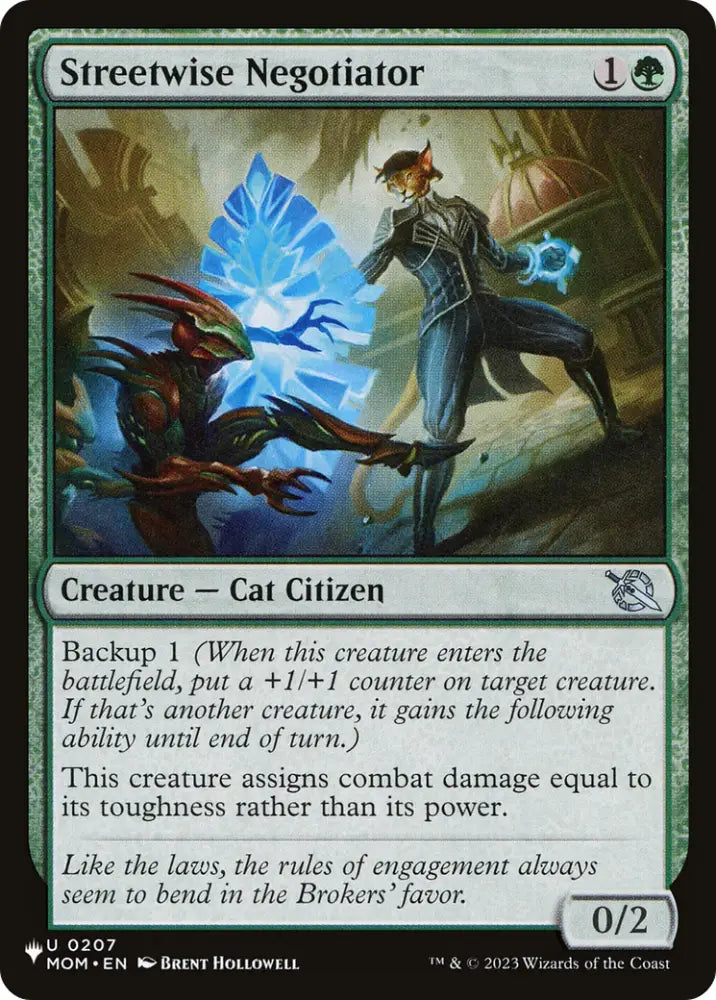 Streetwise Negotiator [The List] - MTG Single