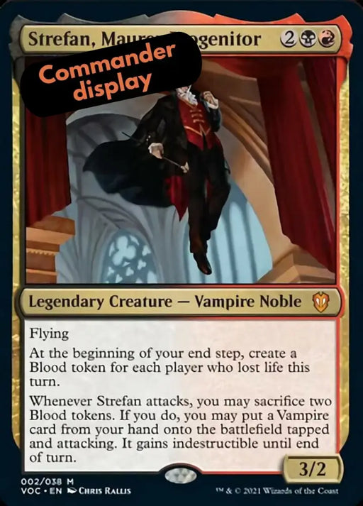 Strefan Maurer Progenitor (Display Commander) [Innistrad: Crimson Vow Commander] - MTG Single