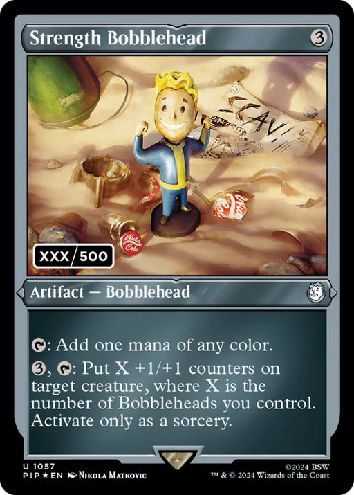 Strength Bobblehead (Serial Numbered) [Fallout] - MTG Single