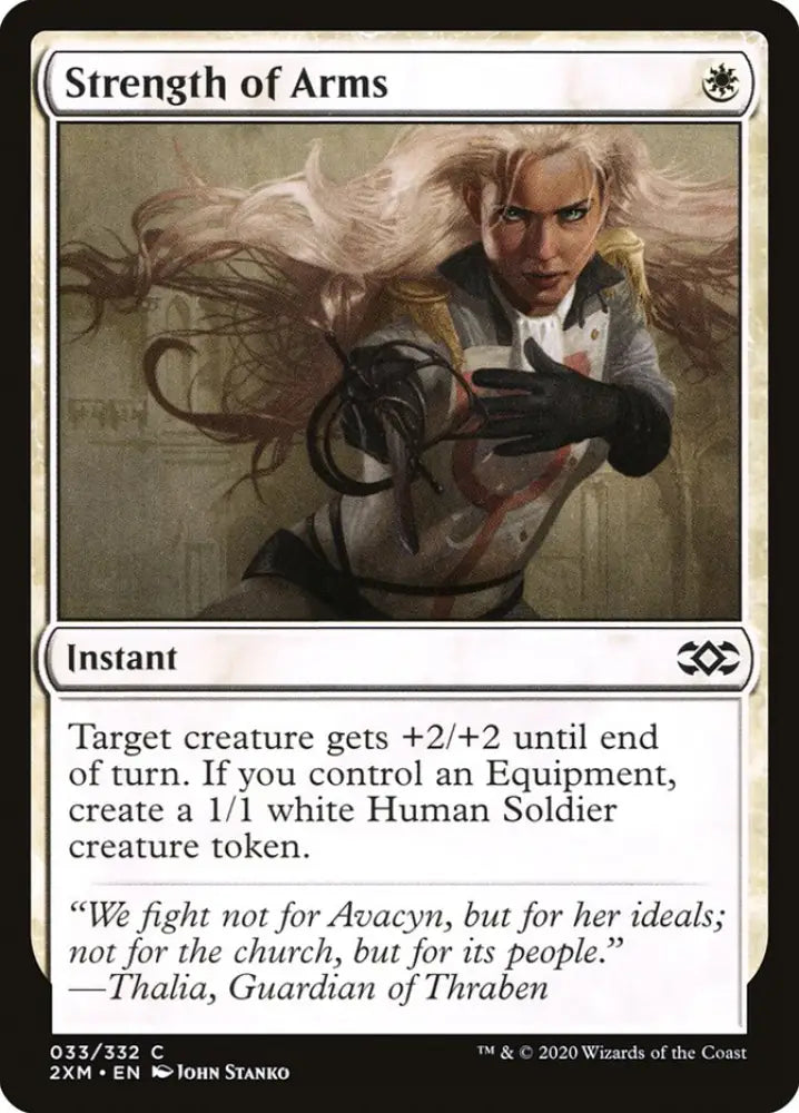 Strength of Arms [Double Masters] - MTG Single
