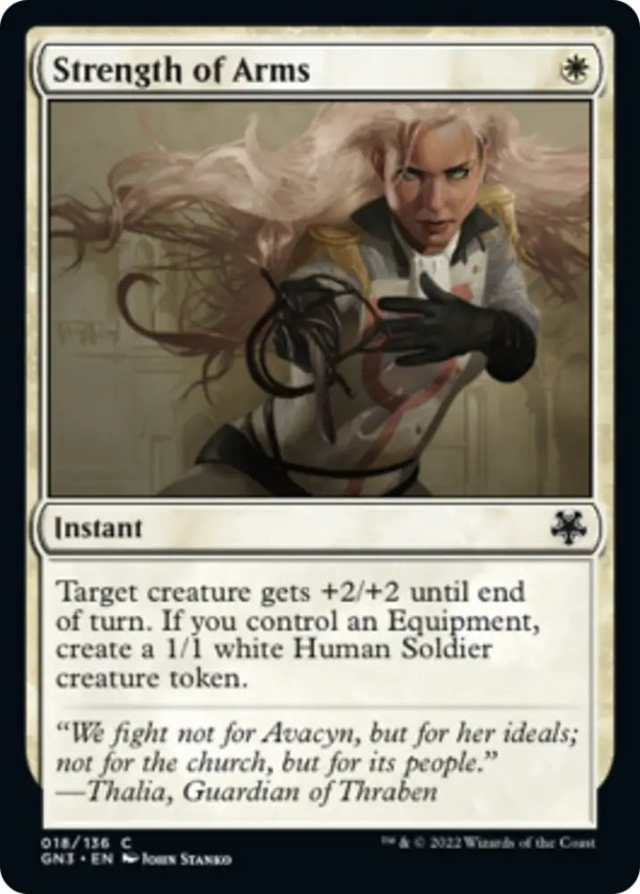 Strength of Arms [Game Night: Free-for-All] - MTG Single