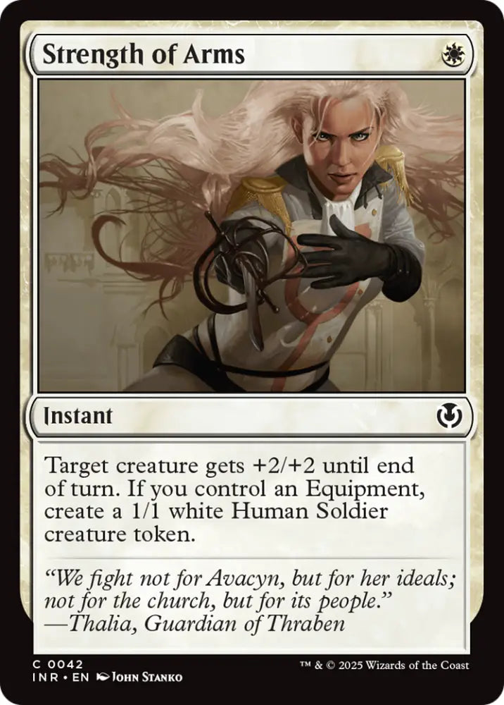 Strength of Arms [Innistrad Remastered] - MTG Single