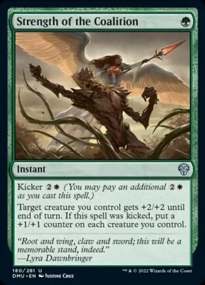 Strength of the Coalition [Dominaria United] - MTG Single
