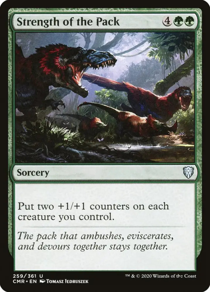 Strength of the Pack [Commander Legends] - MTG Single