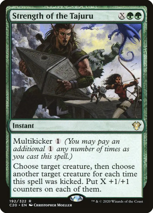 Strength of the Tajuru [Commander 2020] - MTG Single
