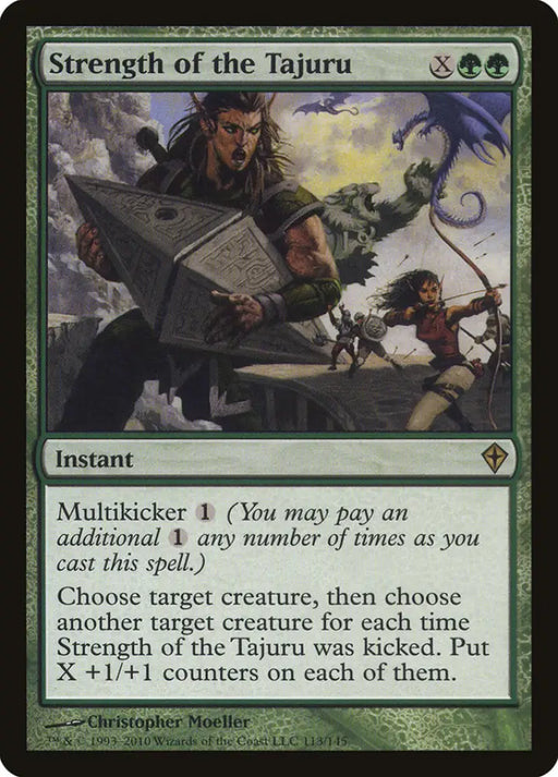 Strength of the Tajuru [Worldwake] - MTG Single