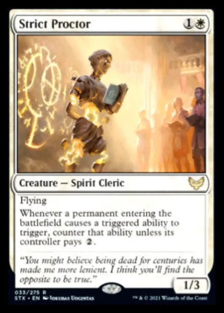 Strict Proctor [Strixhaven: School of Mages] - MTG Single