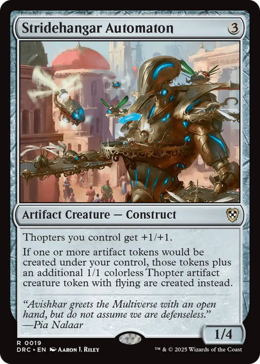 Stridehangar Automaton [Aetherdrift Commander] - MTG Single