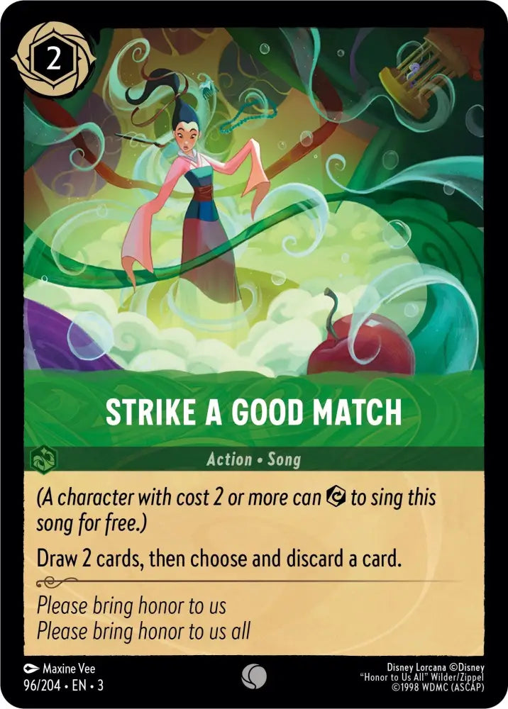 Strike a Good Match (96/204) [Into the Inklands] - Lorcana Single