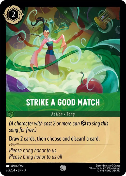 Strike a Good Match (96/204) [Into the Inklands] - Lorcana Single