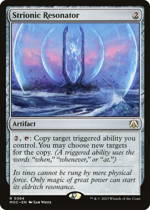 Strionic Resonator [March of the Machine Commander] - MTG Single