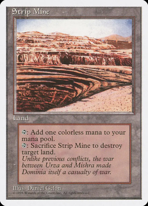 Strip Mine [Fourth Edition] - MTG Single