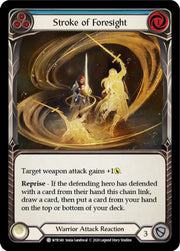 Stroke of Foresight (Blue) [Welcome to Rathe Unlimited] Unlimited Rainbow Foil - Flesh And Blood Single