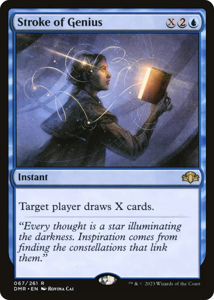Stroke of Genius [Dominaria Remastered] - MTG Single
