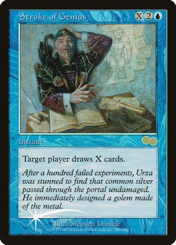 Stroke of Genius [Judge Gift Cards 1998] - MTG Single