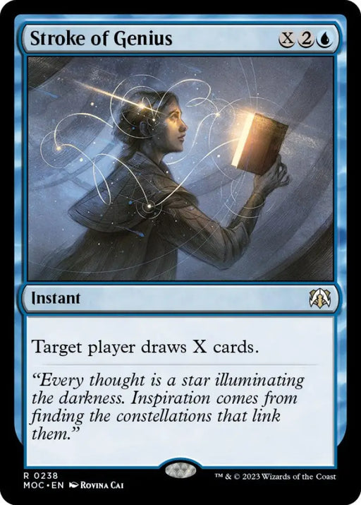 Stroke of Genius [March of the Machine Commander] - MTG Single