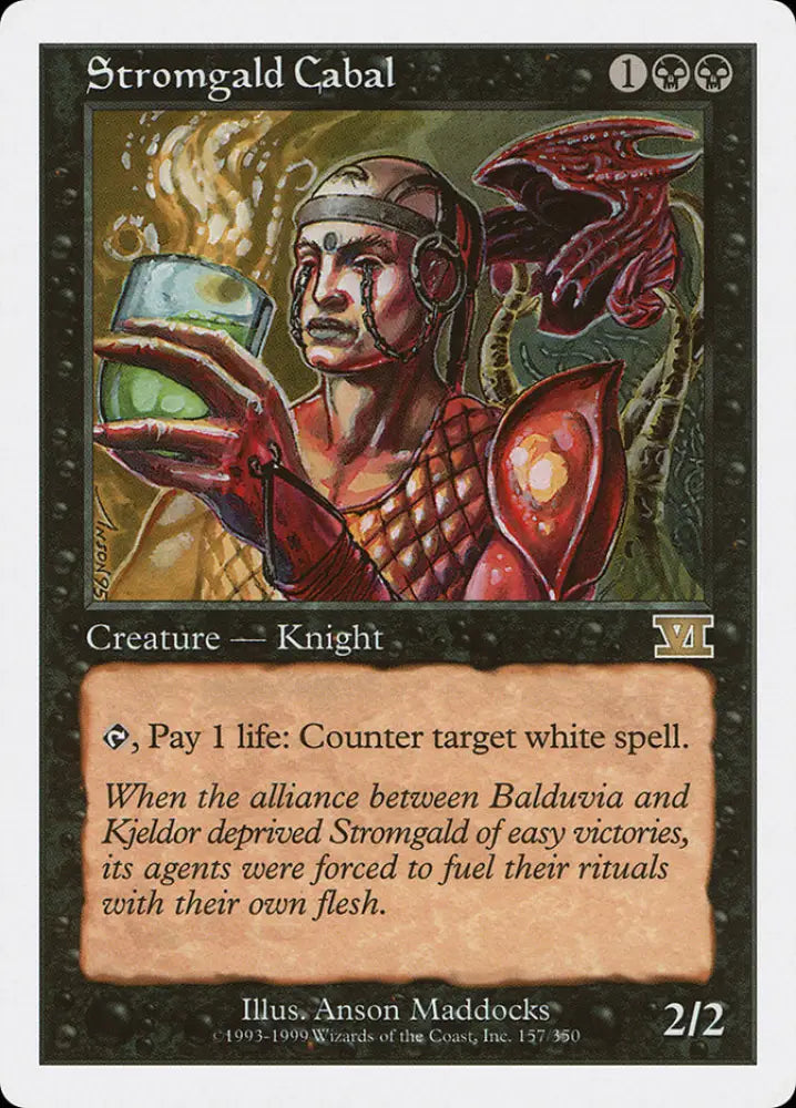 Stromgald Cabal [Classic Sixth Edition] - MTG Single