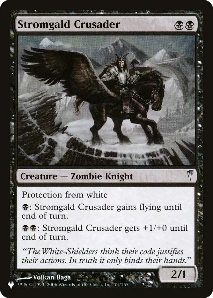 Stromgald Crusader [The List] - MTG Single