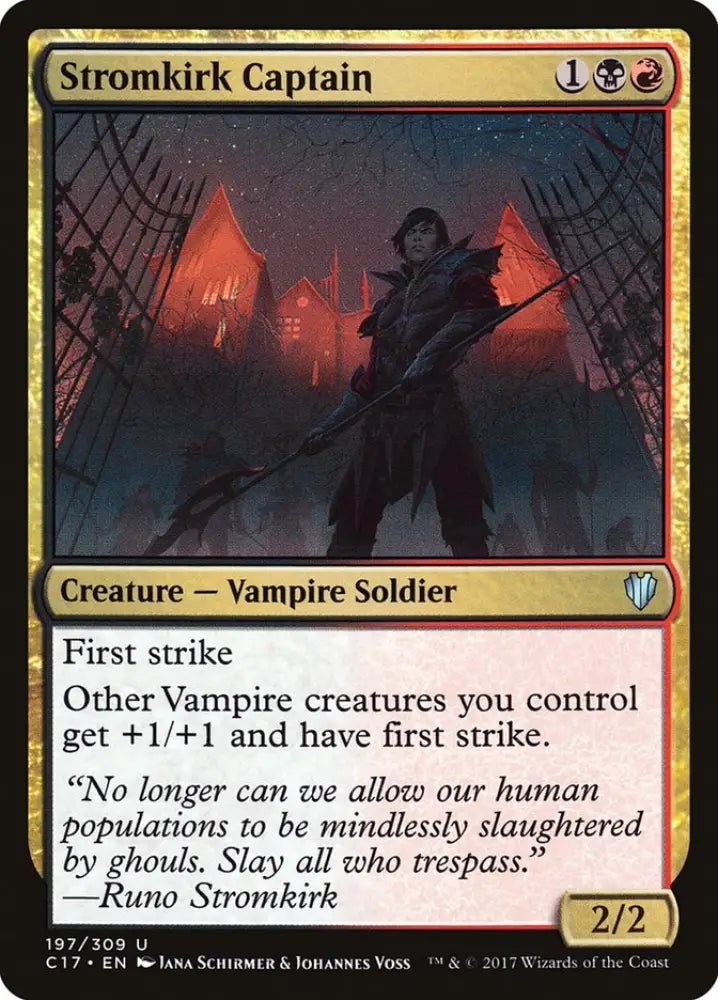 Stromkirk Captain [Commander 2017] - MTG Single