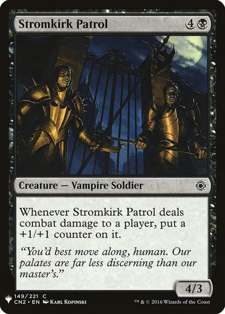 Stromkirk Patrol [Mystery Booster] - MTG Single
