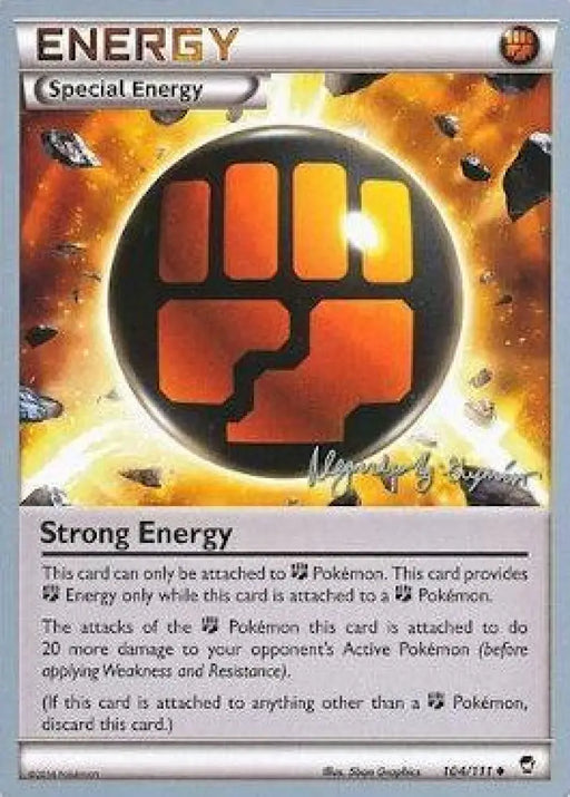Strong Energy (104/111) (Primal Groudon - Alejandro Ng-Guzman) [World Championships 2015] - Pokemon Single