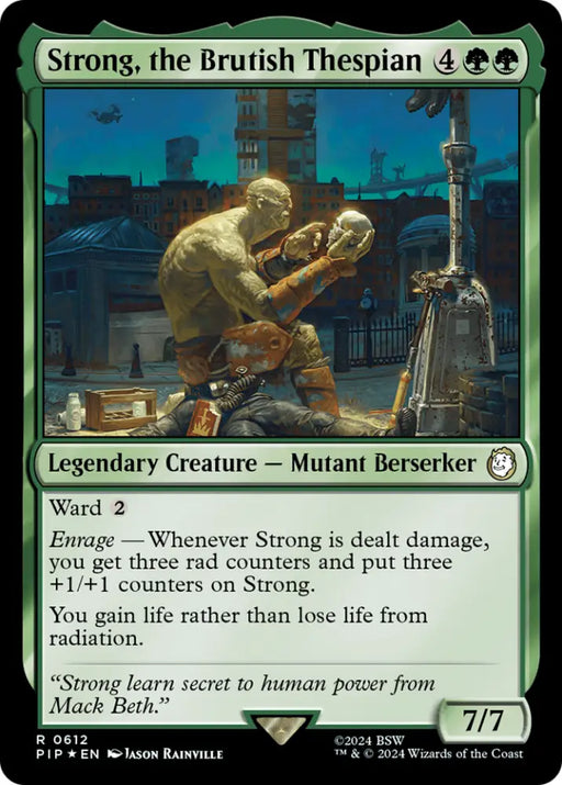 Strong the Brutish Thespian (Surge Foil) [Fallout] - MTG Single