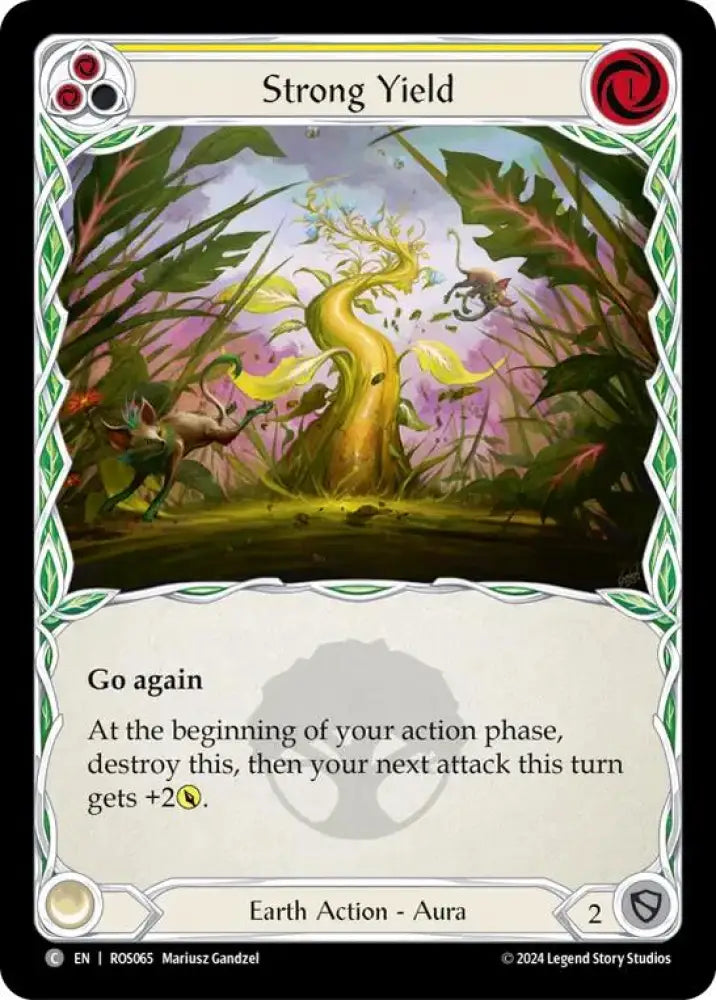 Strong Yield (Yellow) [Rosetta] - Flesh And Blood Single