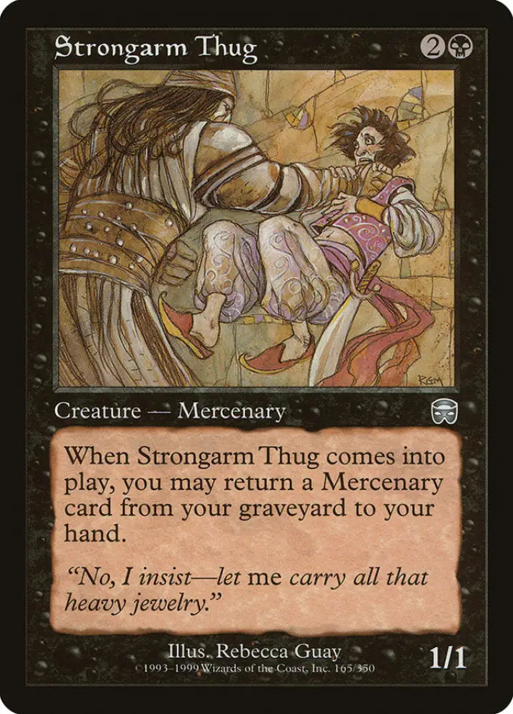 Strongarm Thug [Mercadian Masques] - MTG Single