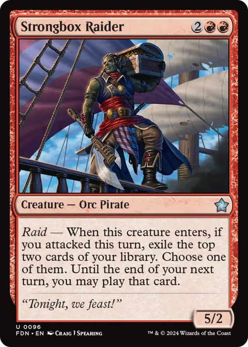 Strongbox Raider [Foundations] - MTG Single