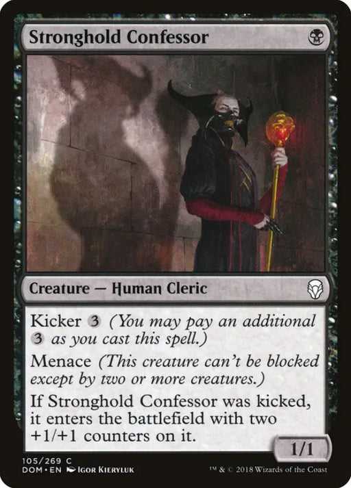 Stronghold Confessor [Dominaria] - MTG Single