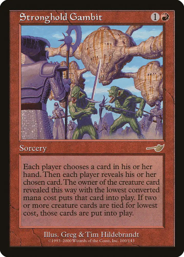 Stronghold Gambit [Nemesis] - MTG Single