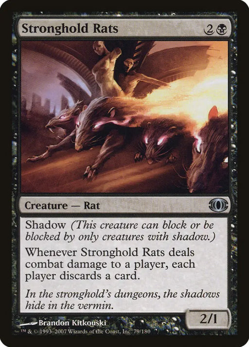 Stronghold Rats [Future Sight] - MTG Single
