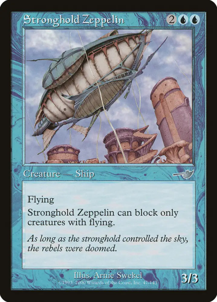 Stronghold Zeppelin [Nemesis] - MTG Single