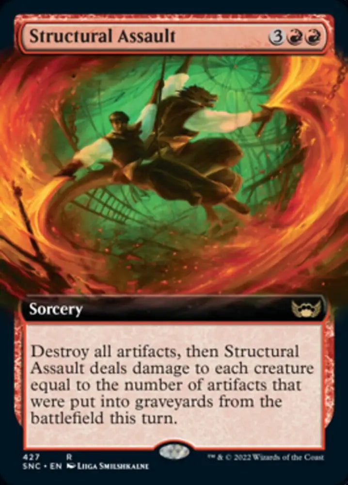 Structural Assault (Extended Art) [Streets of New Capenna] - MTG Single