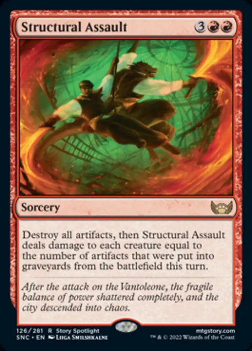 Structural Assault [Streets of New Capenna] - MTG Single