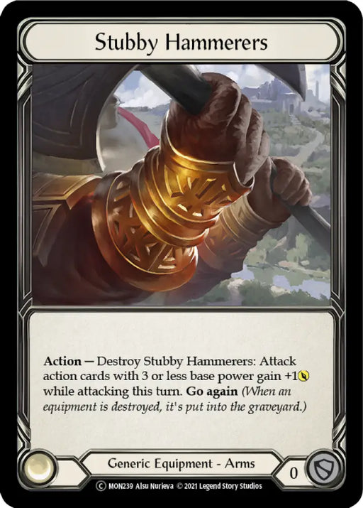 Stubby Hammerers [Monarch Unlimited] Unlimited Rainbow Foil - Flesh And Blood Single