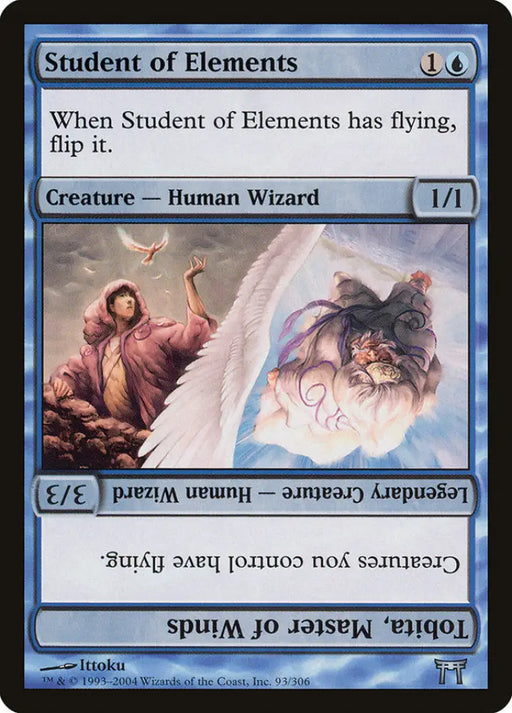 Student of Elements // Tobita Master of Winds [Champions of Kamigawa] - MTG Single