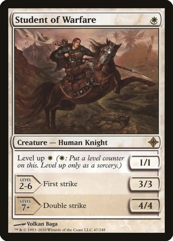 Student of Warfare [Rise of the Eldrazi] - MTG Single