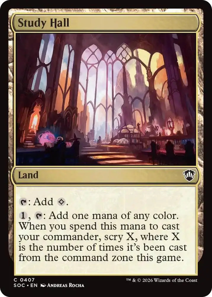 Study Hall (407) [Secrets of Strixhaven Commander]