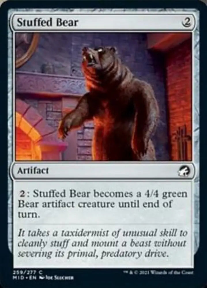 Stuffed Bear [Innistrad: Midnight Hunt] - MTG Single