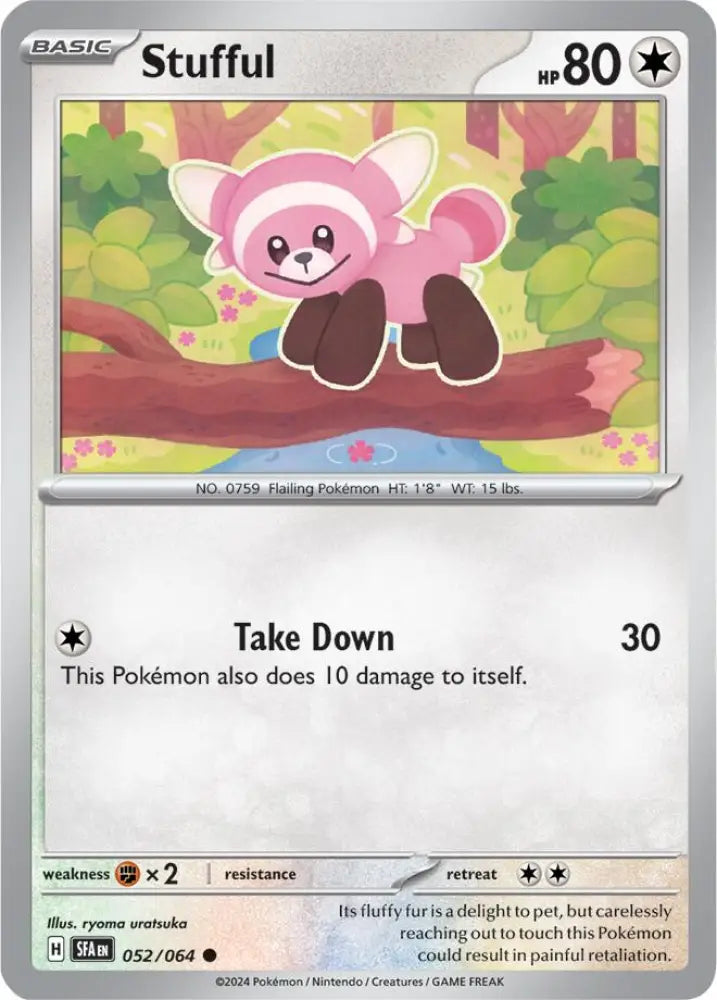 Stufful (052/064) [Scarlet & Violet: Shrouded Fable] - Pokemon Single
