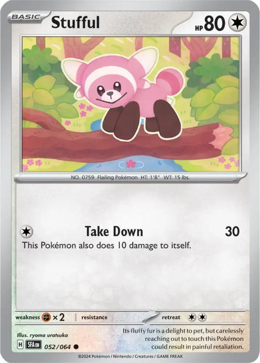 Stufful (052/064) [Scarlet & Violet: Shrouded Fable] - Pokemon Single