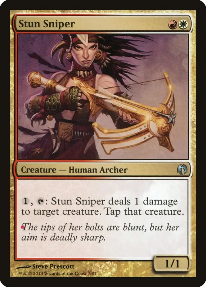 Stun Sniper [Duel Decks: Heroes vs. Monsters] - MTG Single