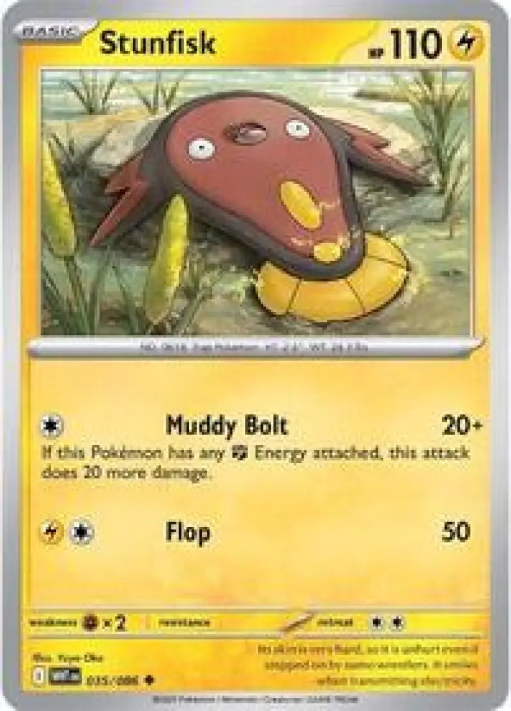 Stunfisk (035/086) [SV: White Flare]