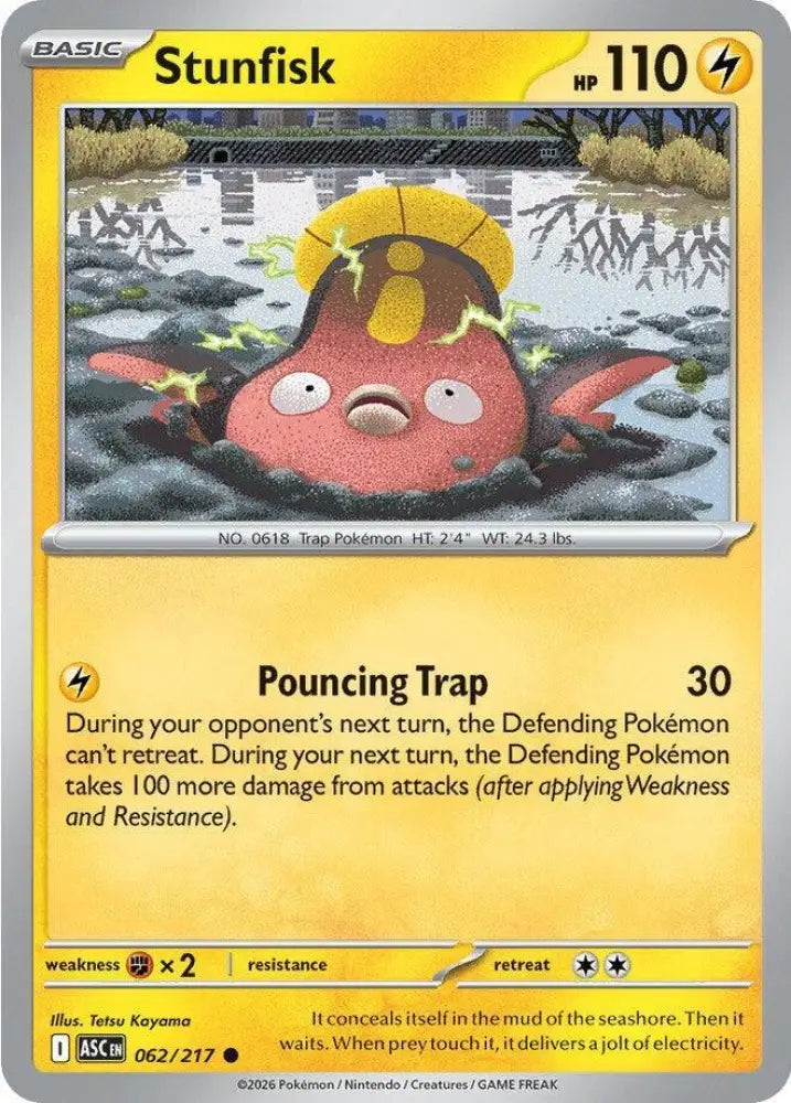 Stunfisk (062/217) [ME: Ascended Heroes]