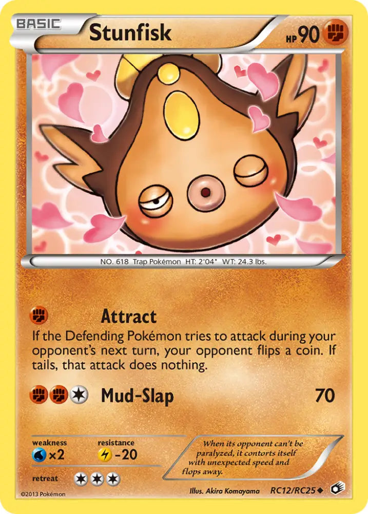Stunfisk (RC12/RC25) [Black & White: Legendary Treasures] - Pokemon Single