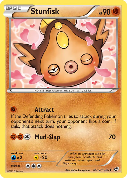 Stunfisk (RC12/RC25) [Black & White: Legendary Treasures] - Pokemon Single